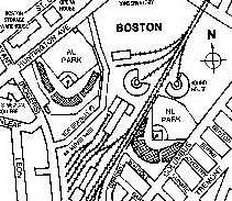 Detail from a Boston city map, circa 1909 (Source: BuffaloHead)