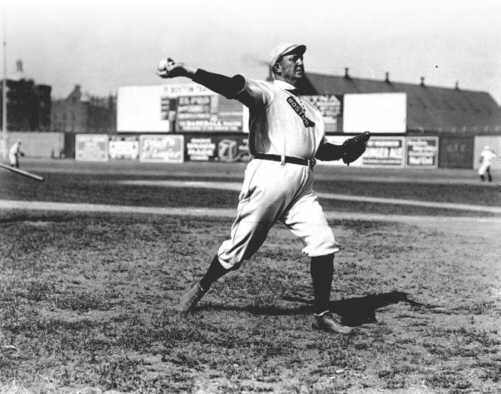 Cy Young in 1908 (Source: LOC)