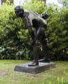 The Cy Young statue (Source: LP, 2002)