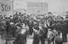 Fans waiting to enter before game 3 of the 1903 World Series (Source: Boston Public Library)
