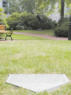 The Young statue is exactly 60 feet 6 inches away (Source: LP, 2002)