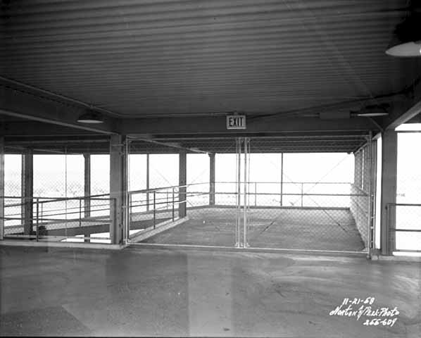 A sample of the concourses in the main grandstand (very plain) (Source: MNHS)
