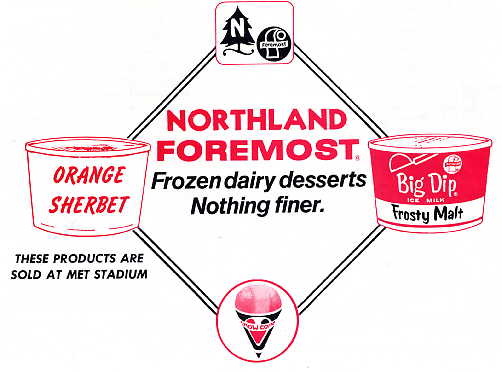 The legendary Frosty Malt (Source: Scorecard, 1974)